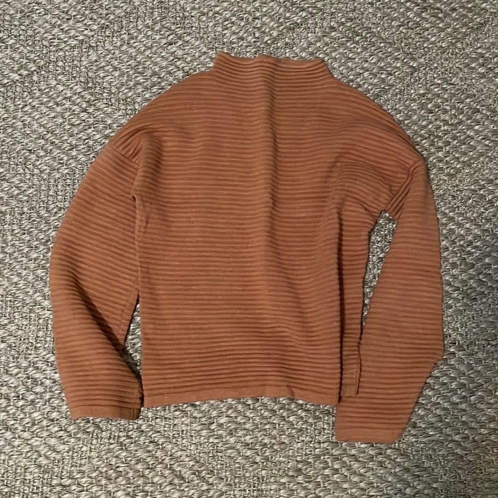 Orange sweater